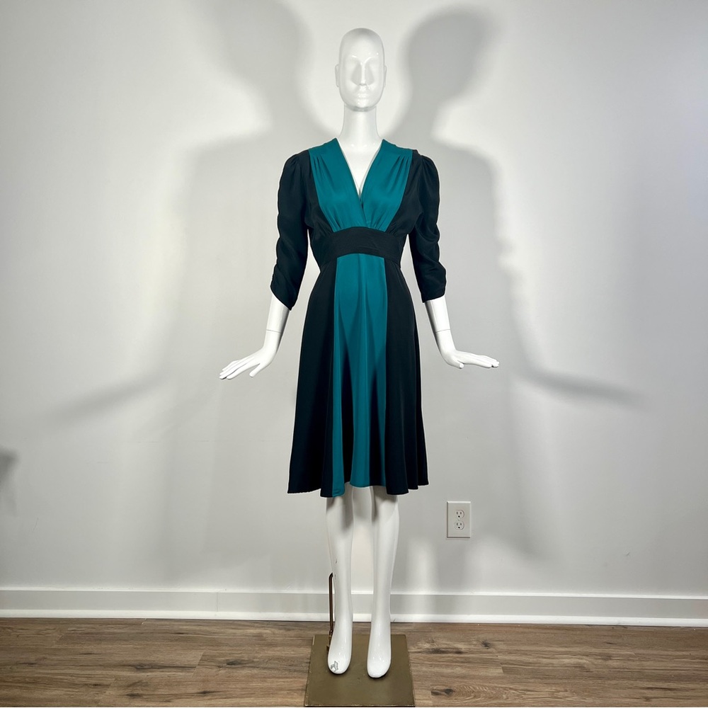 Trashy Diva brand - Vintage-Inspired, Silk A-Line Dress